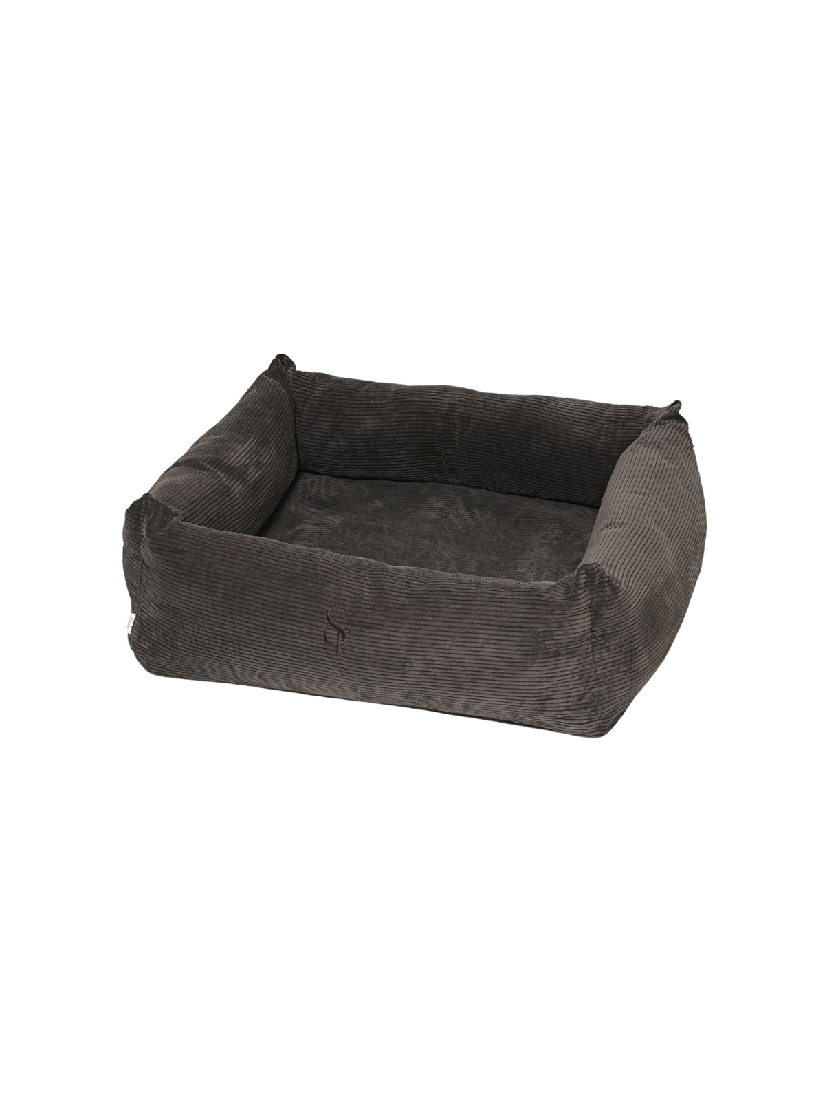 Vera Dog Bed – Dark Oak Corduroy