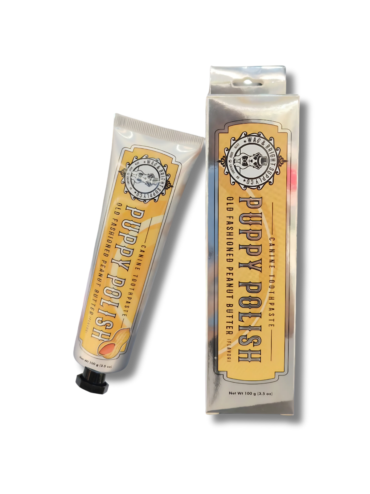 Puppy Polish Toothpaste – Old Fashioned Peanut Butter