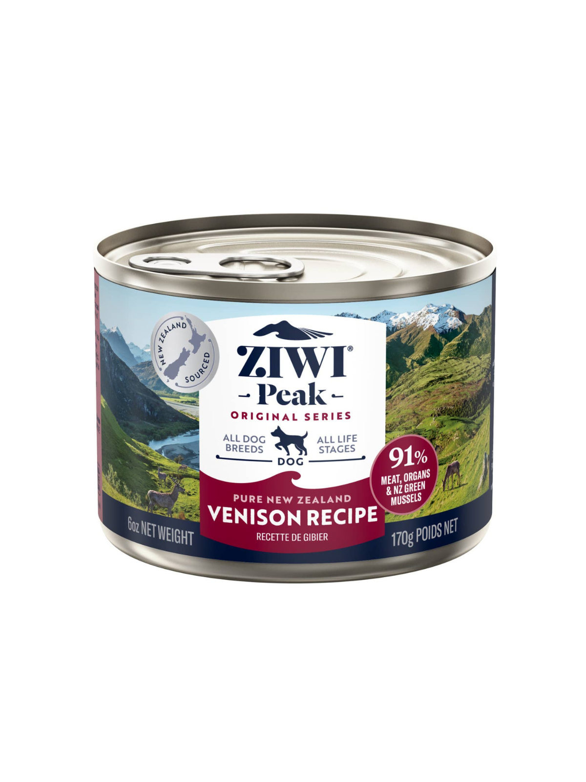 PEAK DOG CANS Venison (170g)