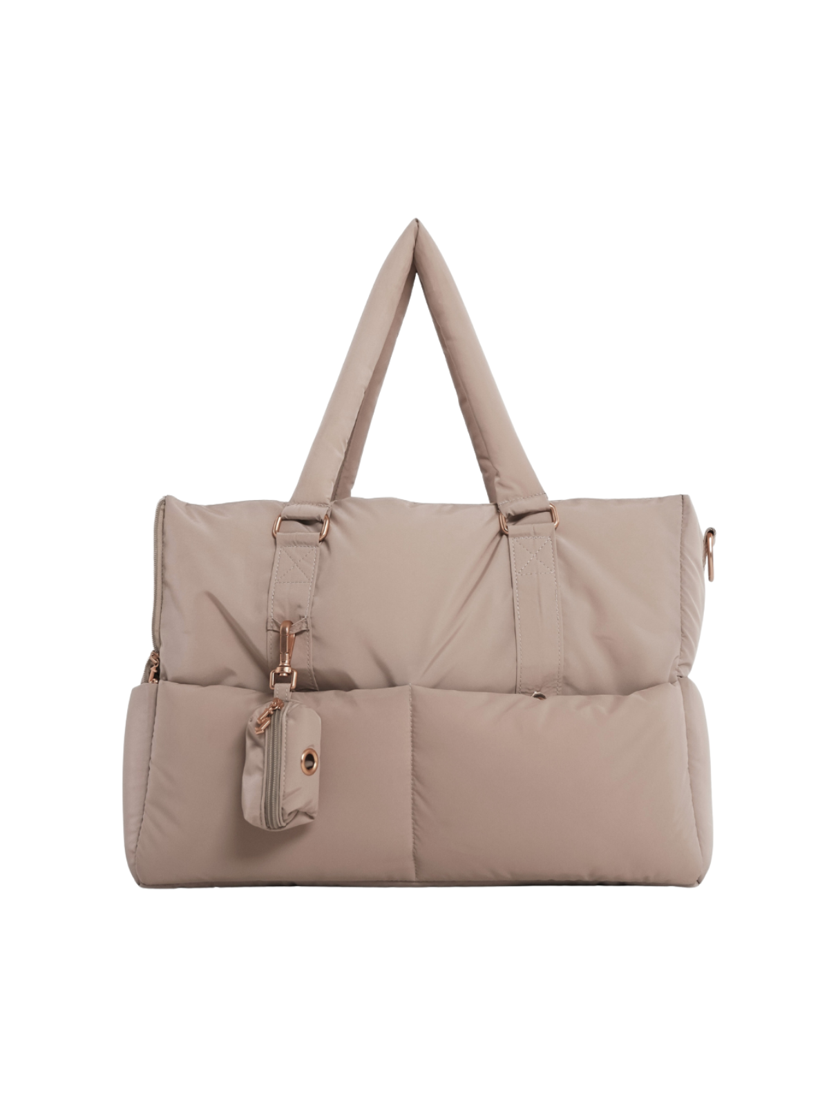 Puffer Dog Carrier – Hazelnut