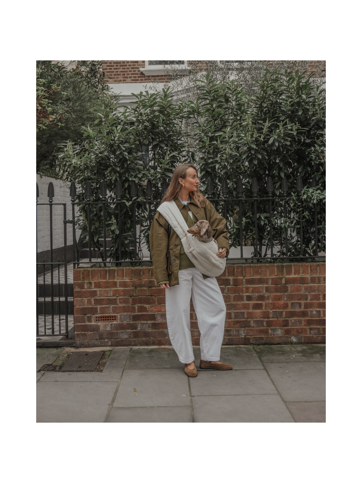 Quilted Sling – Marshmallow