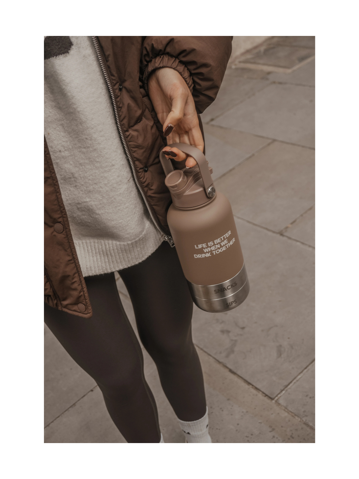 The 3-in-1 Bowl Bottle – Chocolate