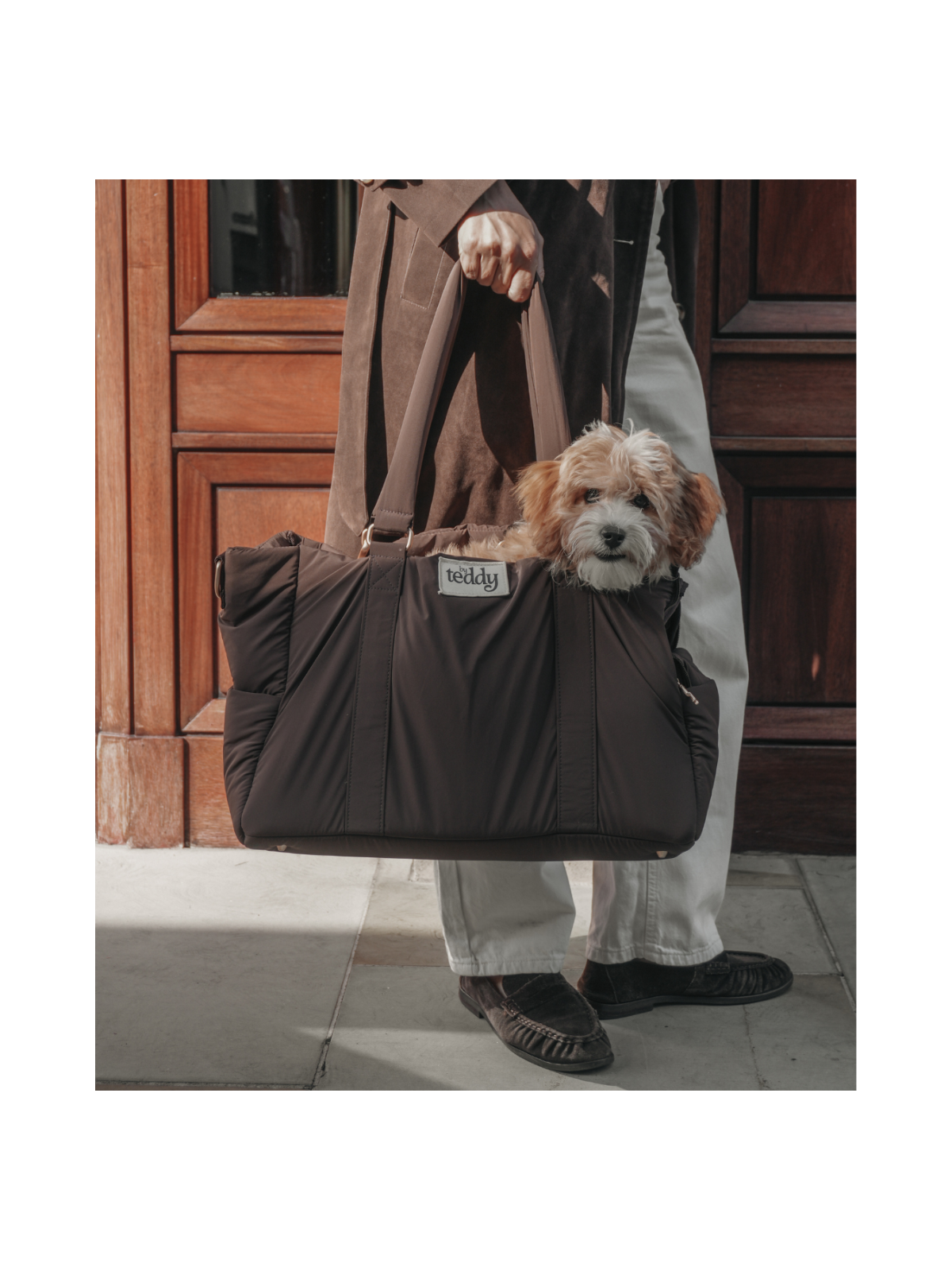 The Puffer Carrier – Chocolate