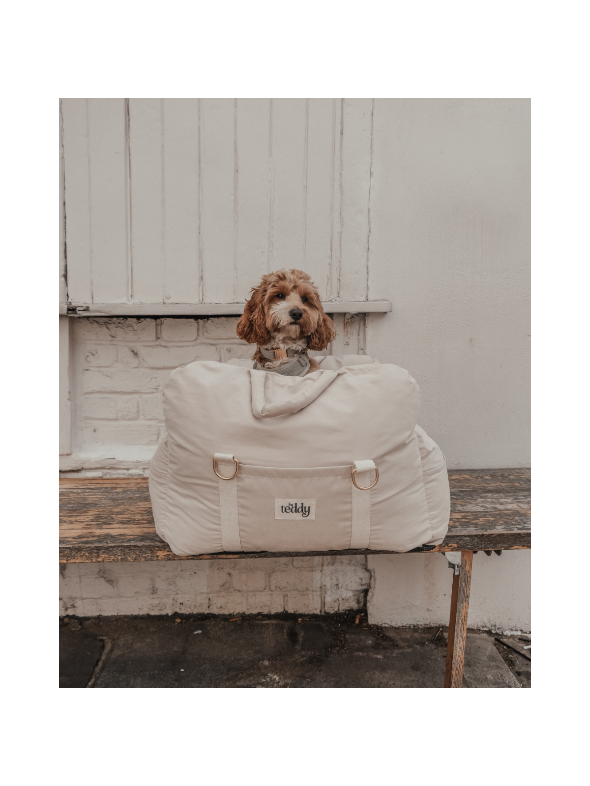 The Puffer Dog Car Seat – Marshmallow