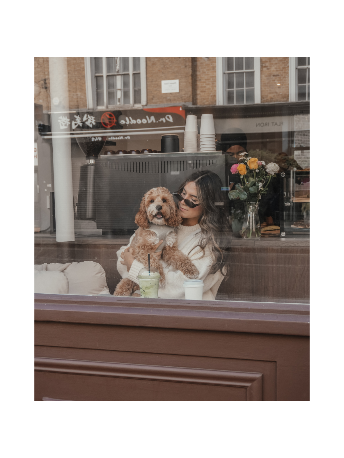 Bouclé Adjustable Harness – Matcha