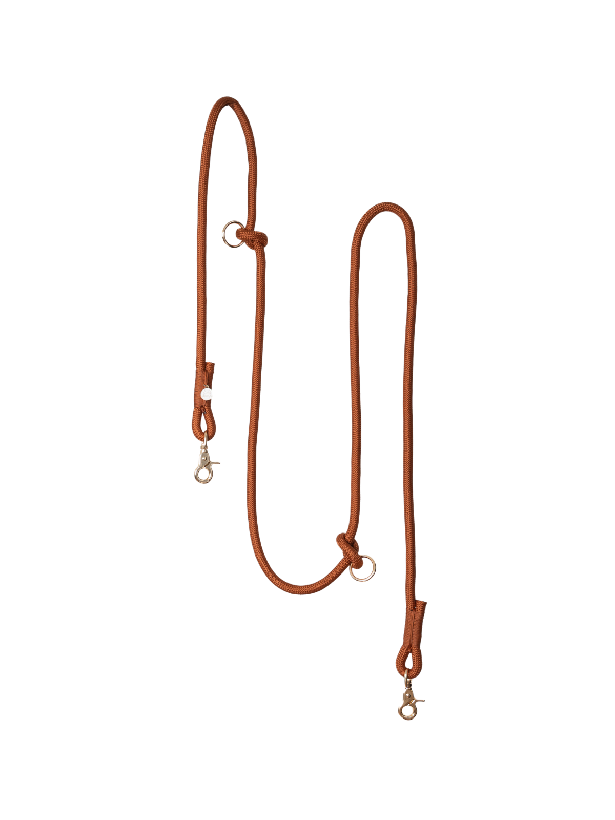 Hands Free Braided Leash – Clay