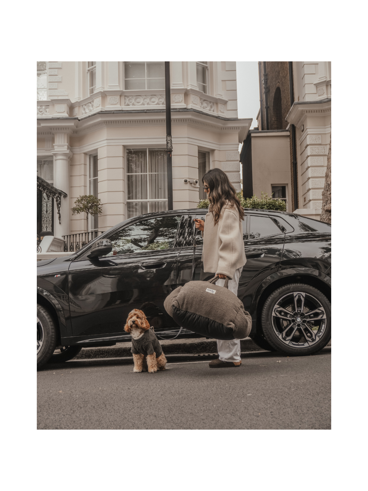 The Cosy Car Seat - Chocolate