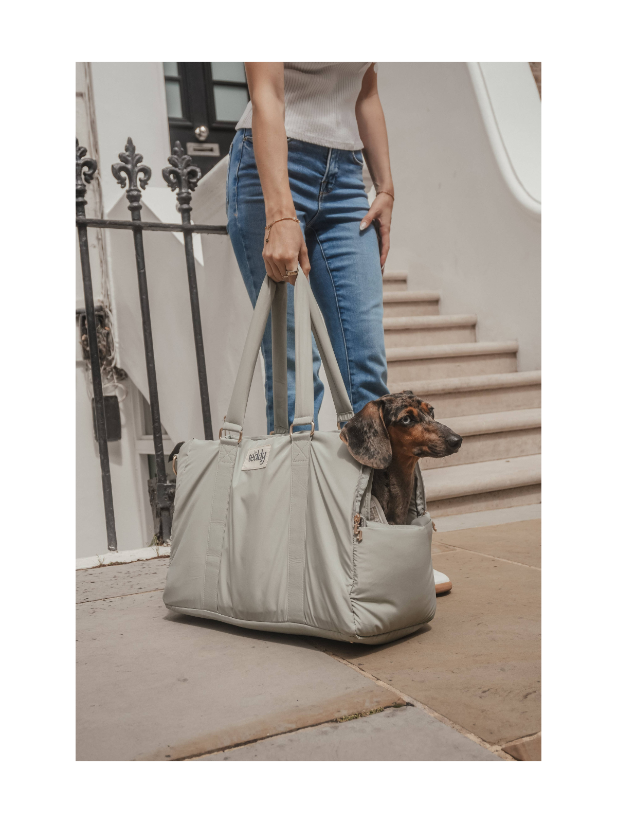 Puffer Dog Carrier – Matcha