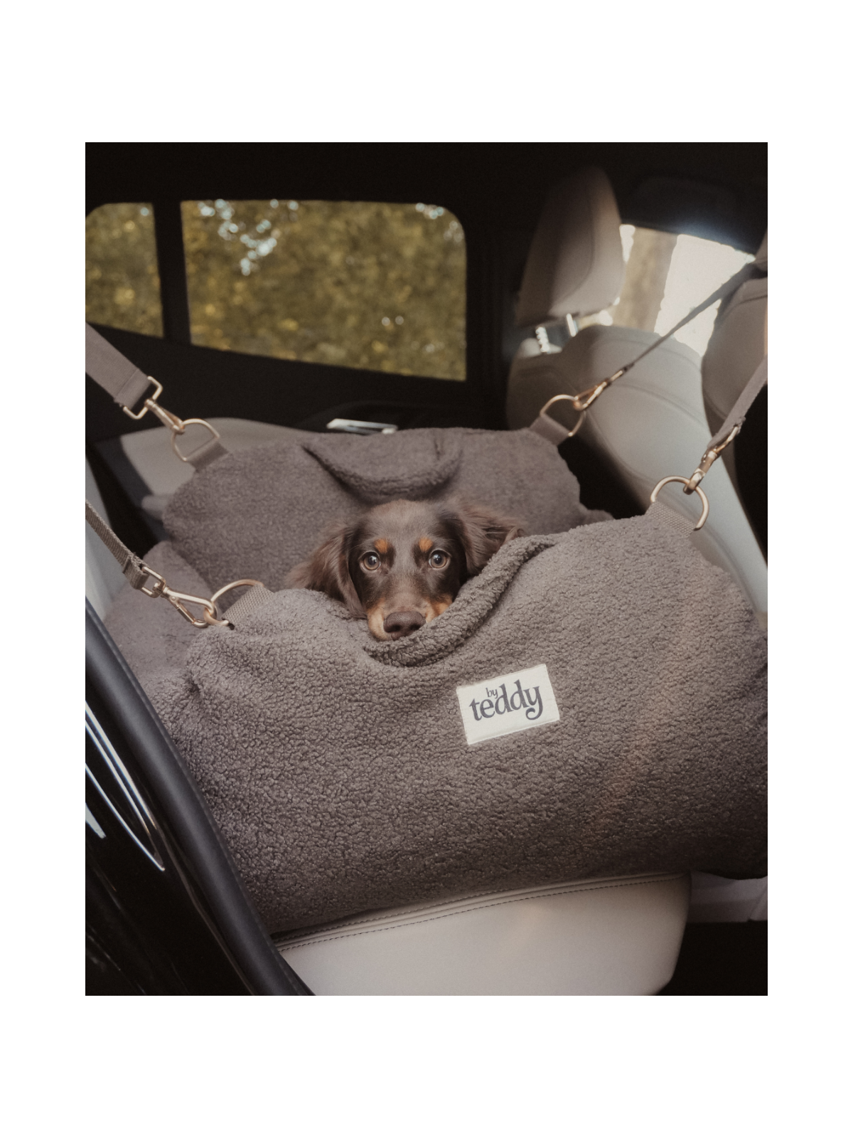 The Cosy Car Seat - Chocolate
