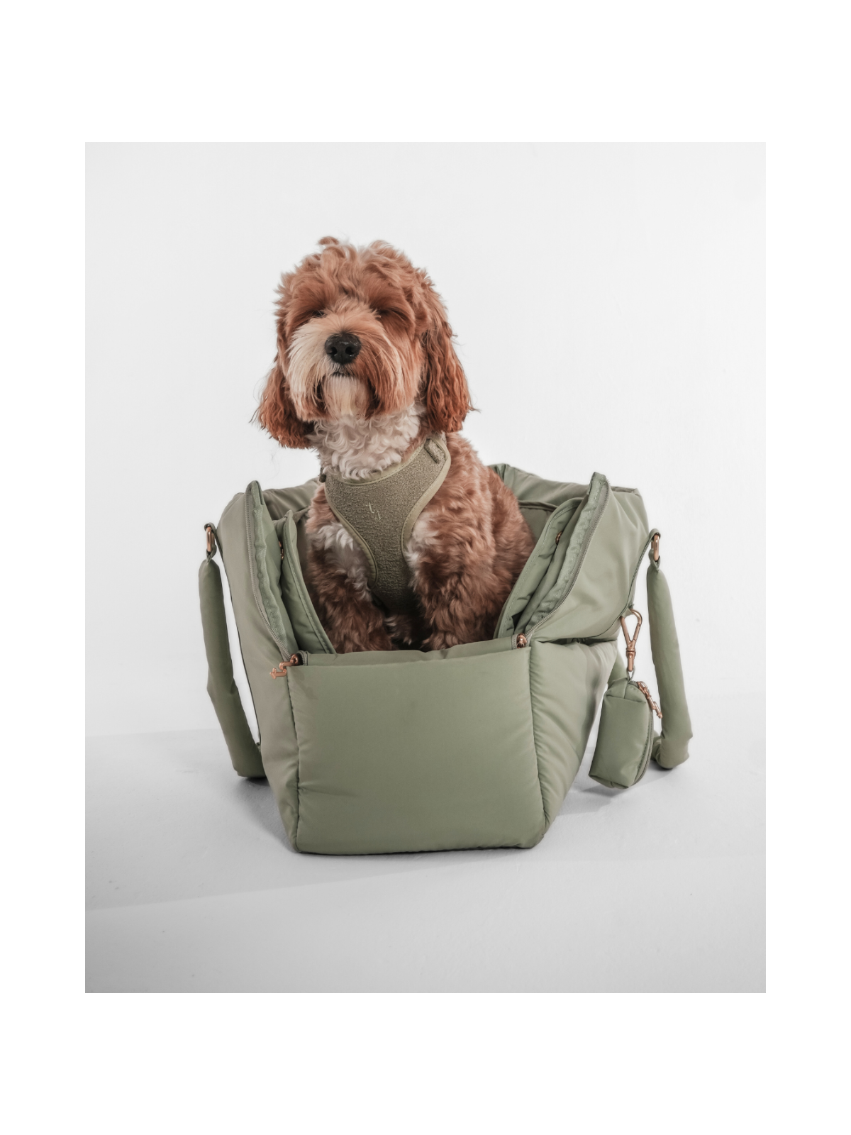 Puffer Dog Carrier – Matcha
