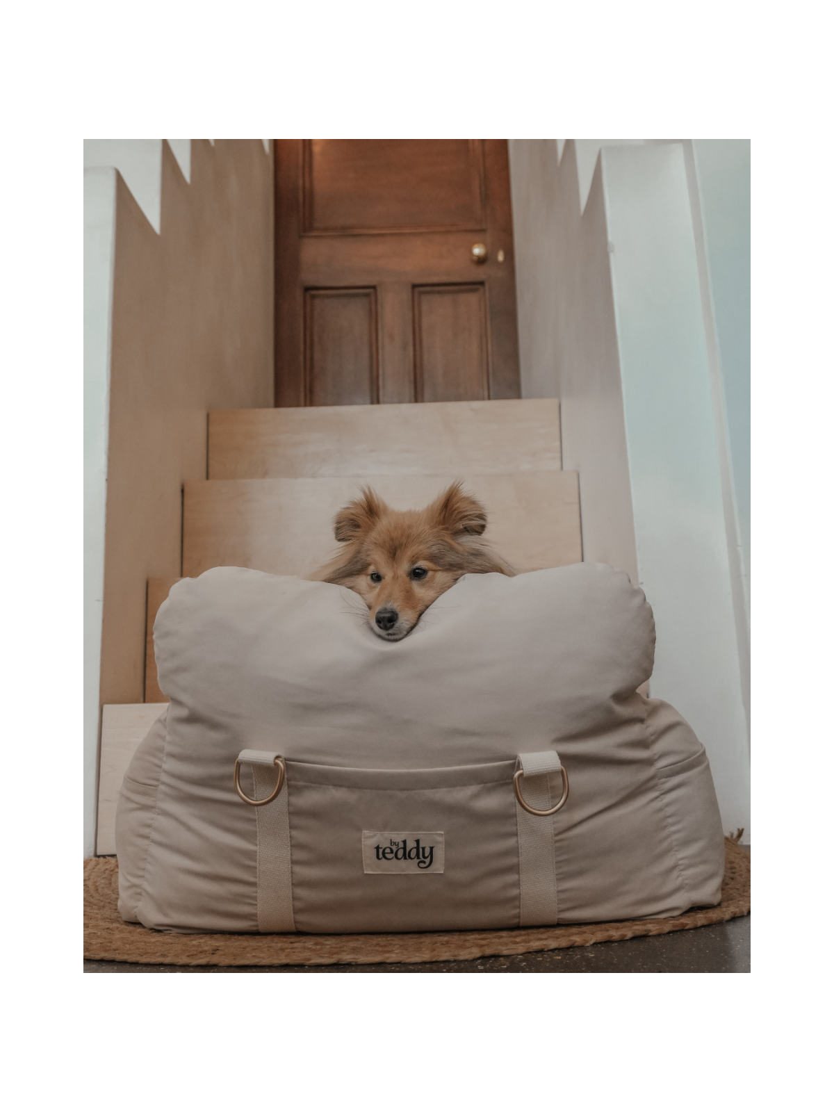 The Puffer Dog Car Seat – Marshmallow