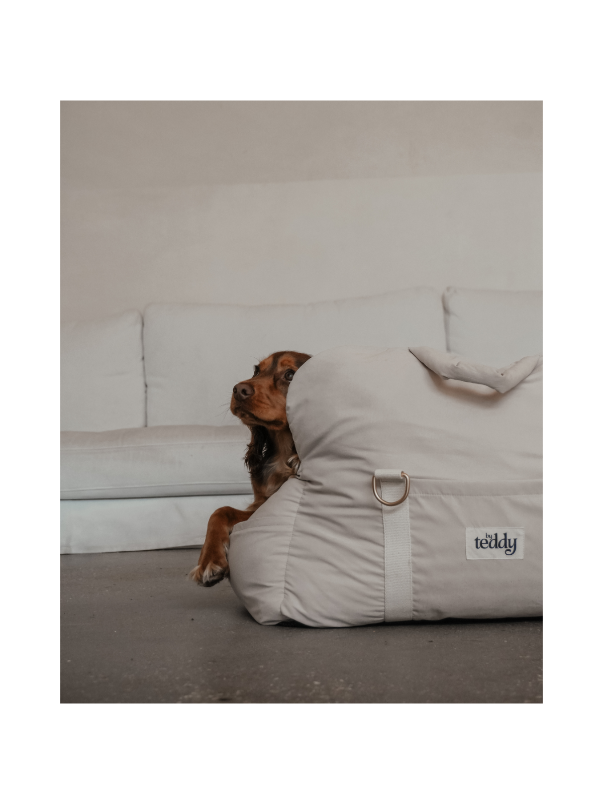 The Puffer Dog Car Seat – Marshmallow
