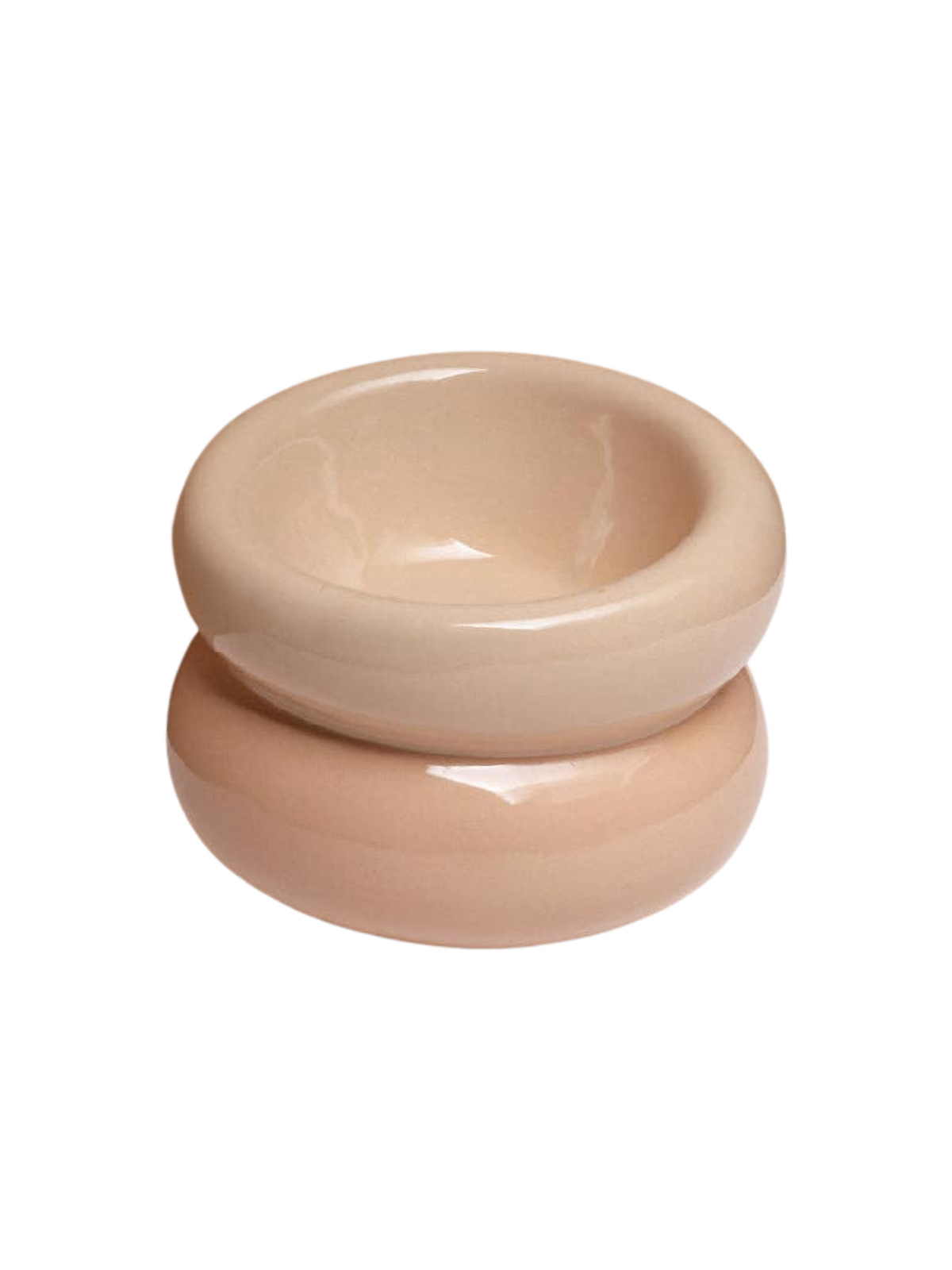 Soufflé Pet Bowl – Cream Beige