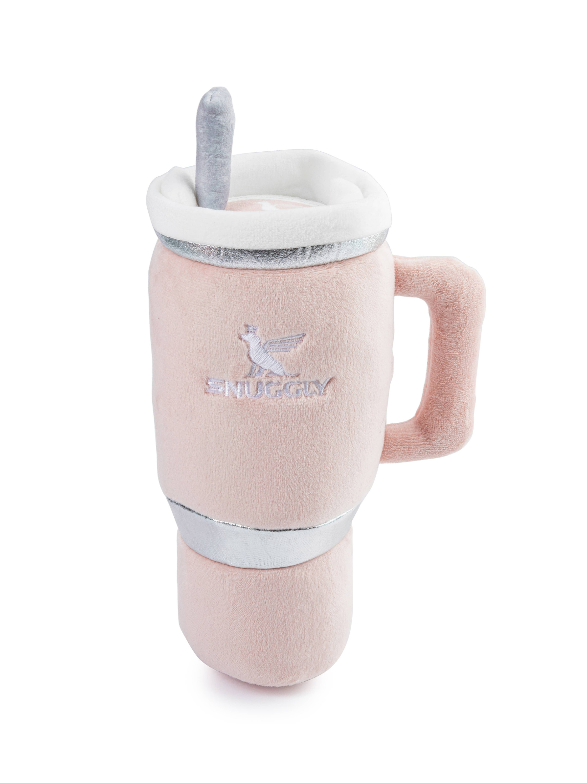 Snuggly Cup Dog Toy - Blush Pink