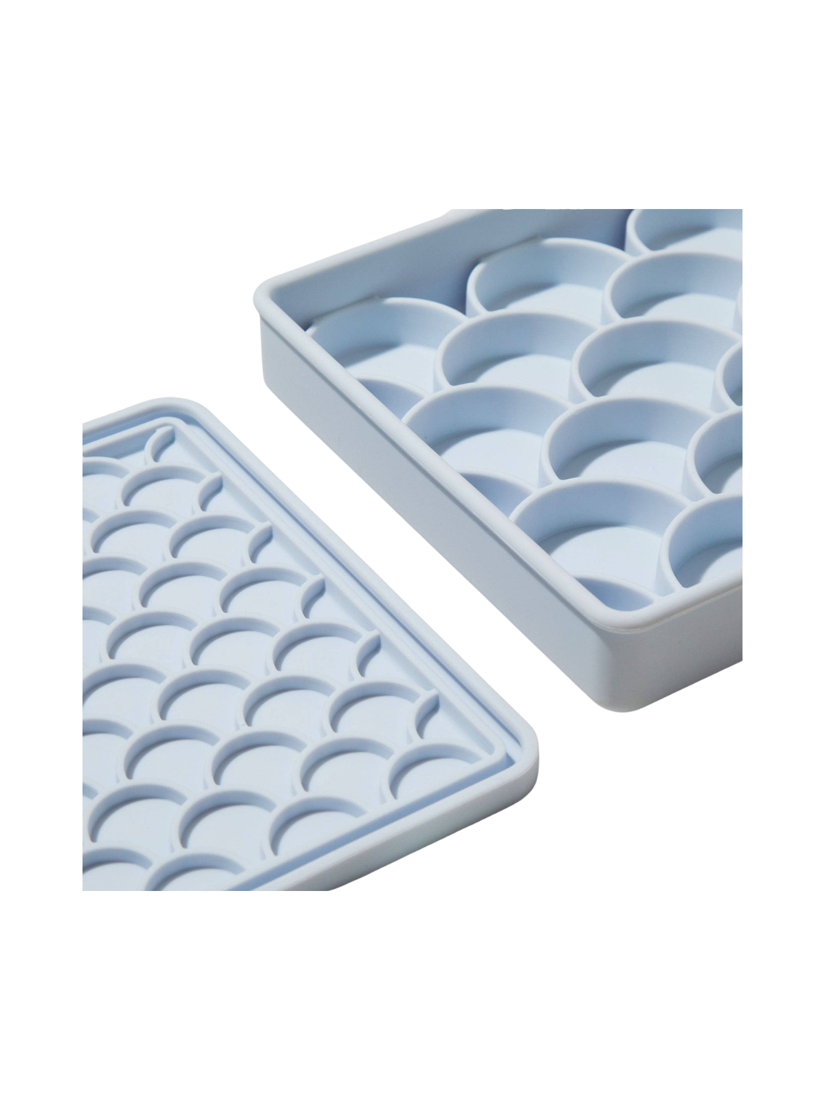 3-in-1 Fish Scale Slow Feeder Bowl – Sky