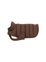 The Capsule Puffer Dog Coat – Chocolate