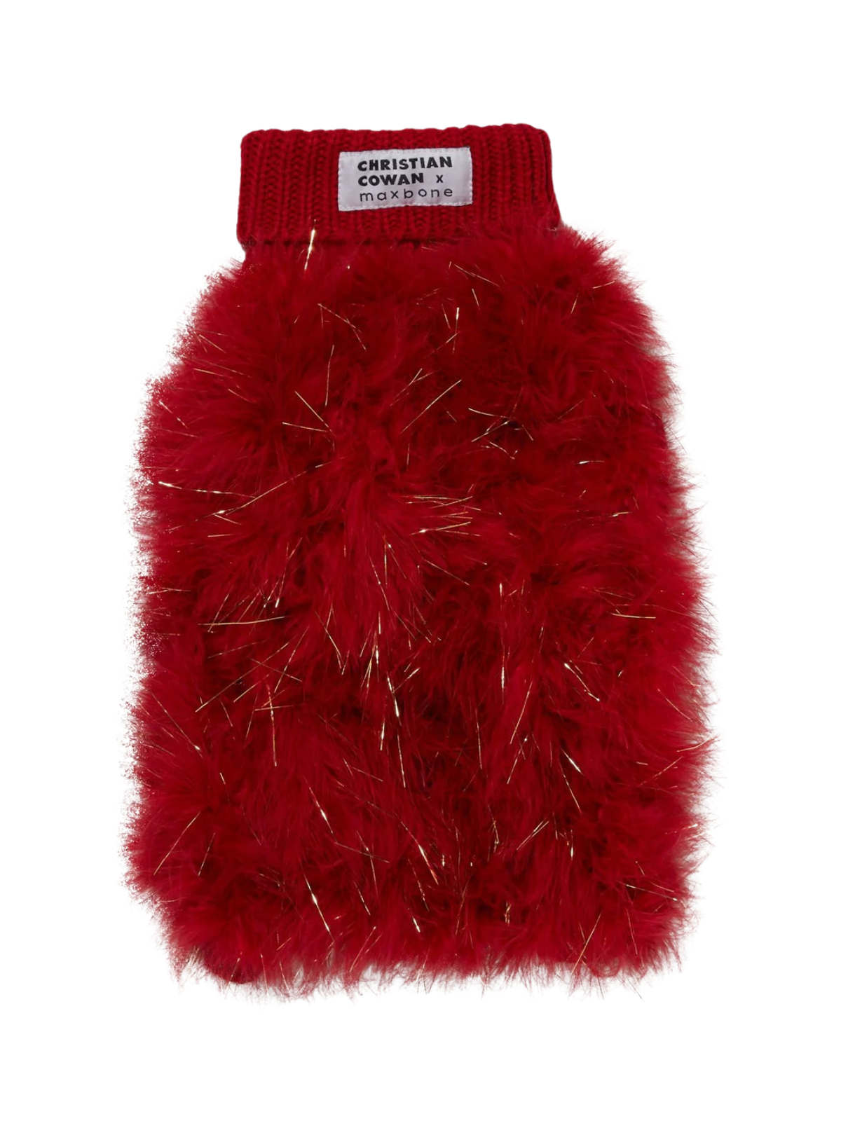 Maxbone x Christian Cowan Holiday Glitz Jumper - Red
