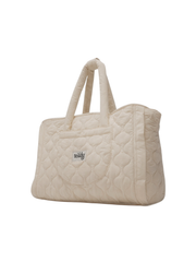 Quilted Settle Mat Tote – Marshmallow