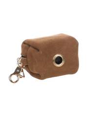 Leather Poop Bag Holder – Mocha