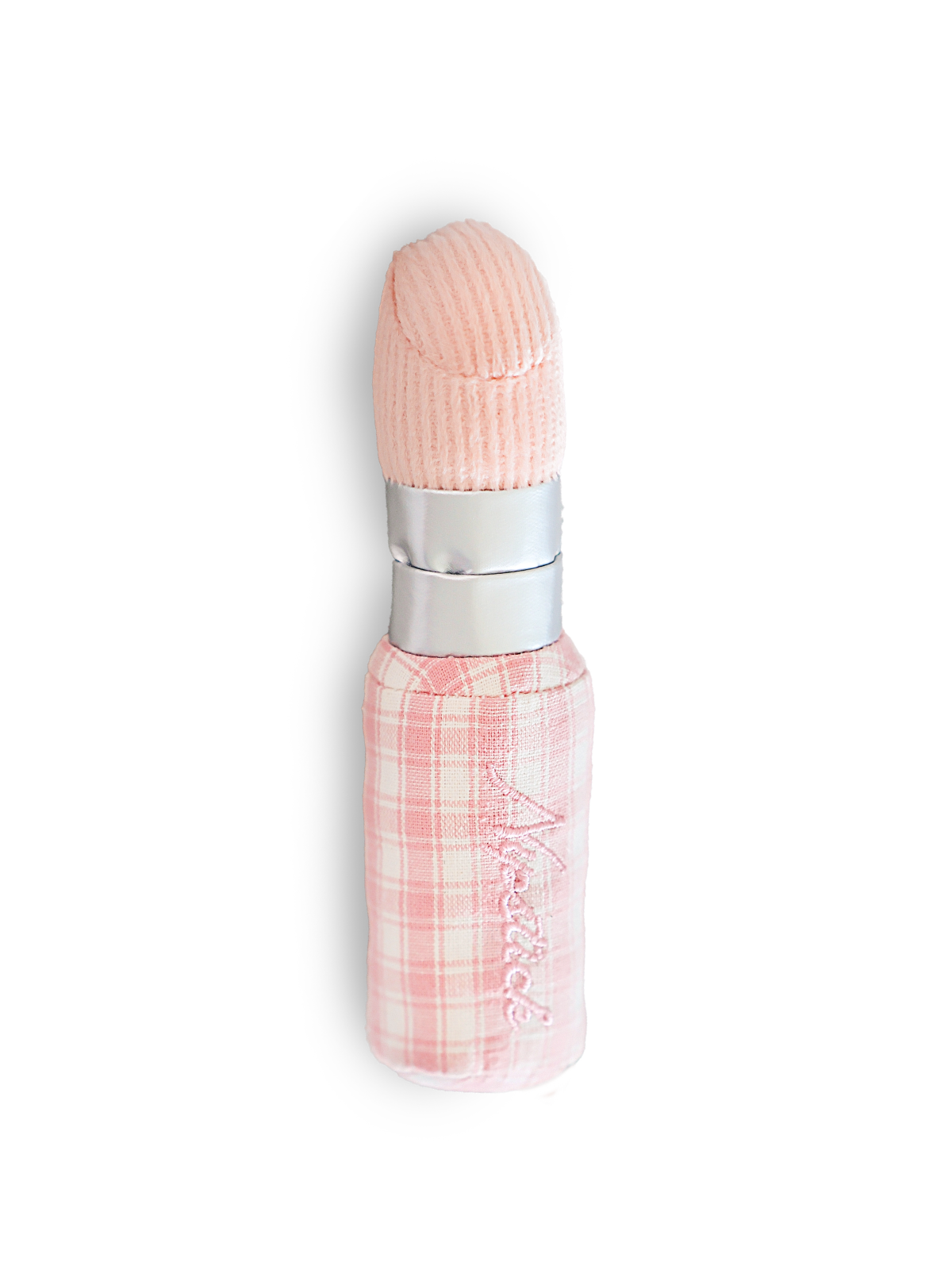 Puppy Lipstick Rattle Dog Toy