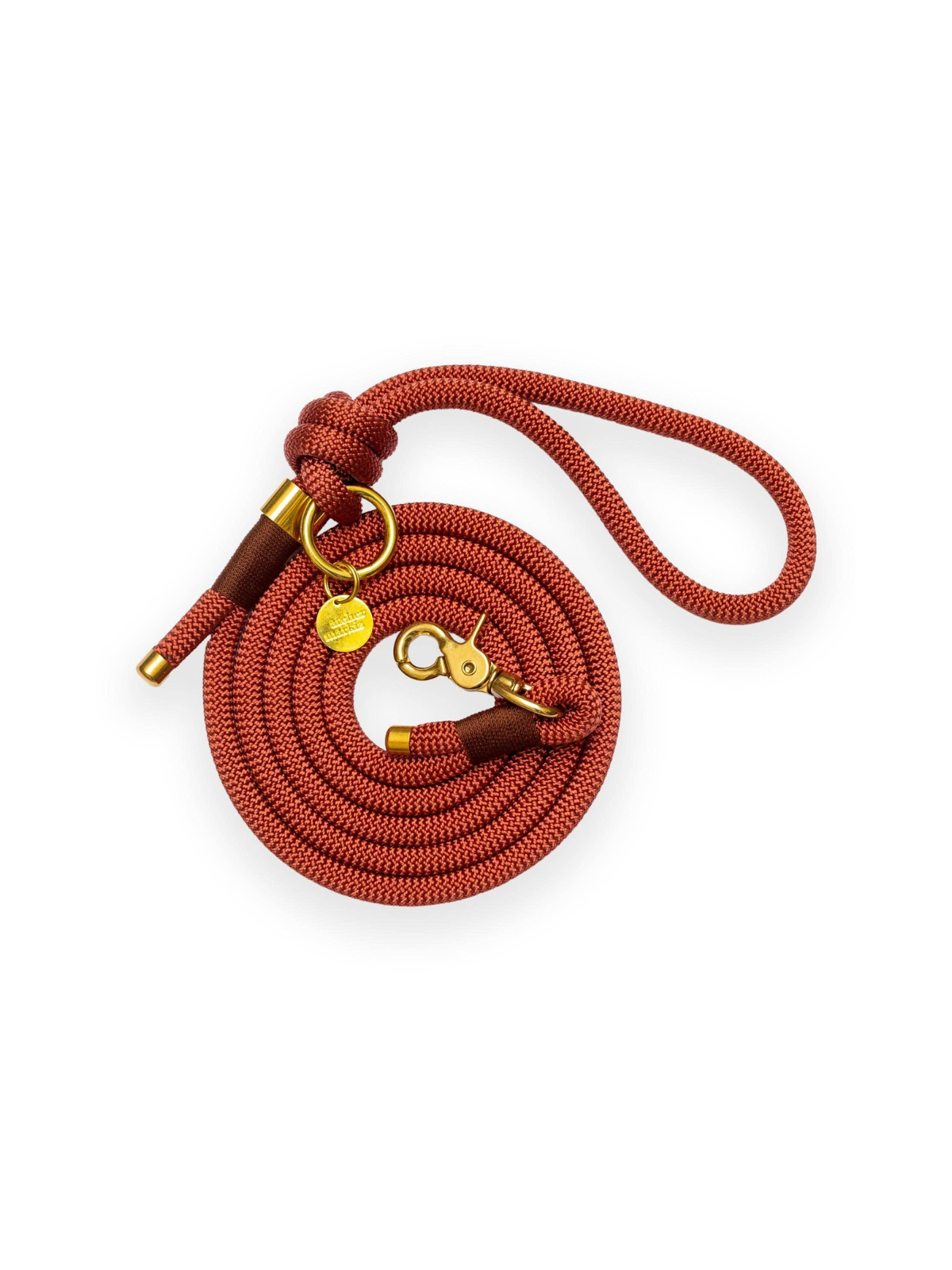 Maple Hands-Free Leash – Silver Hardware