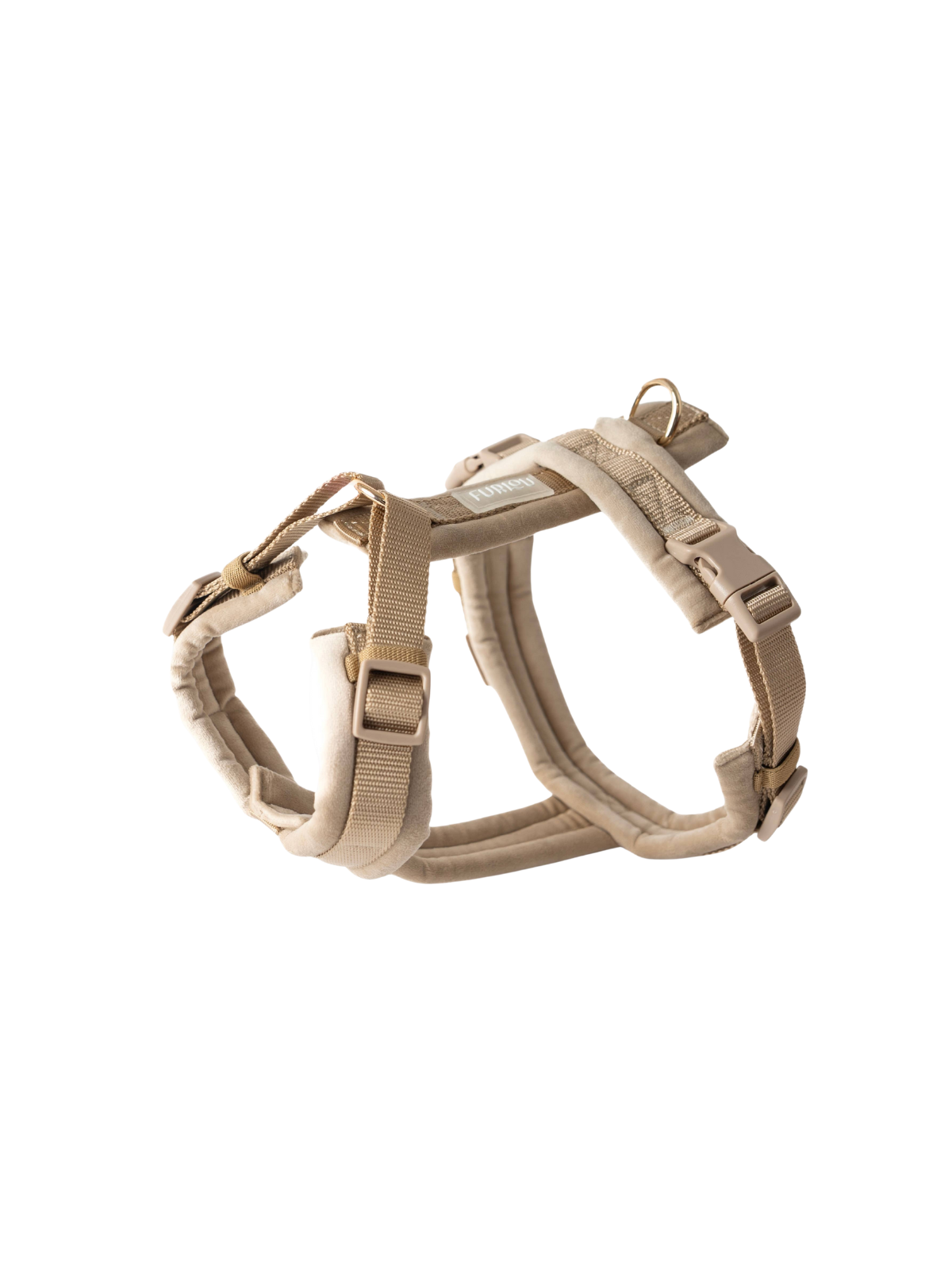 Velvet Dog Harness – Sand