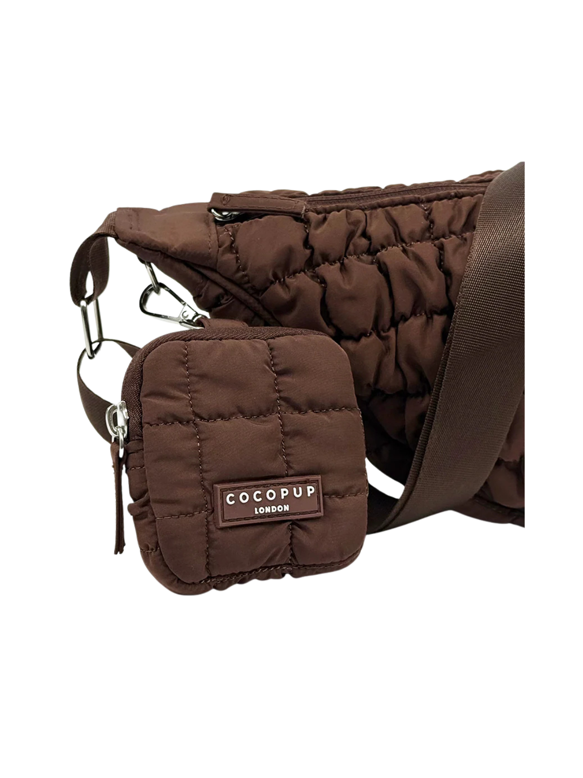 Crescent Dog Treat Bag – Espresso Brown