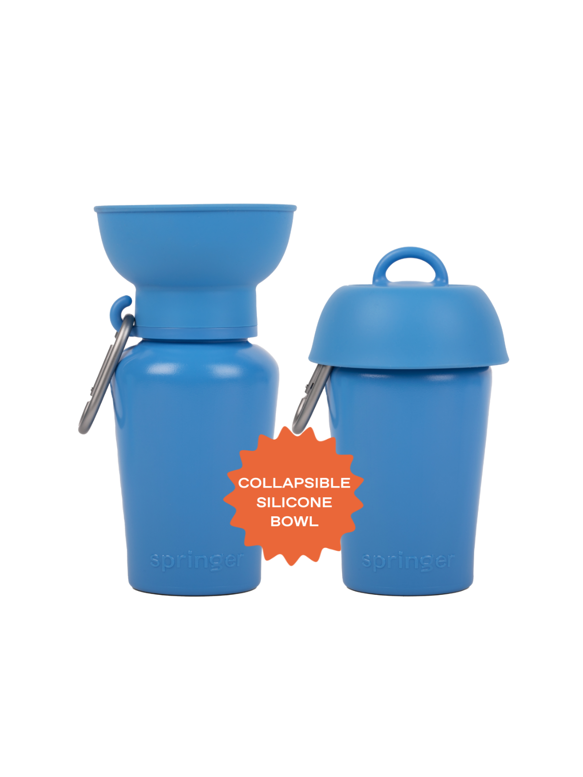 Travel Water Bottle (600ml) – Blueberry