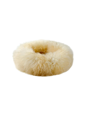 Sheep Donut Dog Bed – Dune Gold