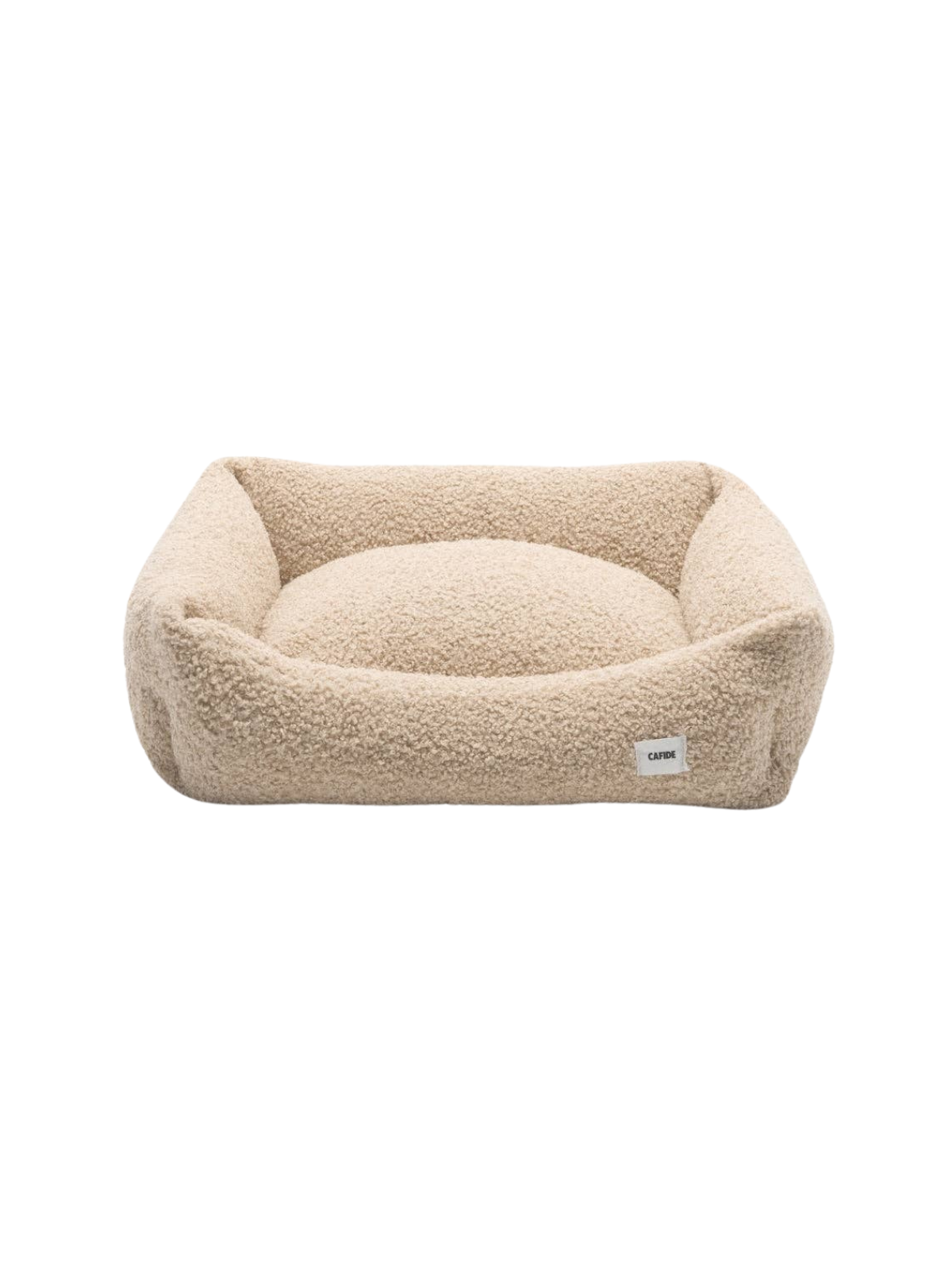 Snozy Dog Bed Cushion – Beige Fleece