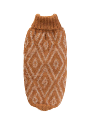 Golden Ochre Alpaca Dog Sweater
