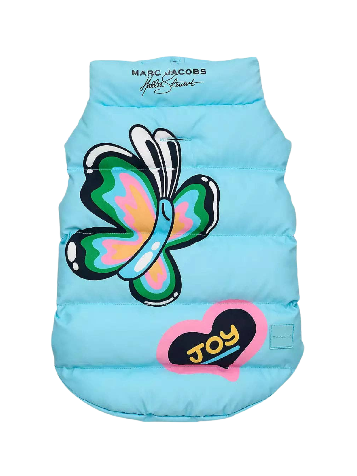 Marc Jacobs x Hattie Stewart Blue Puffer Dog Vest – Arabella Limited Edition