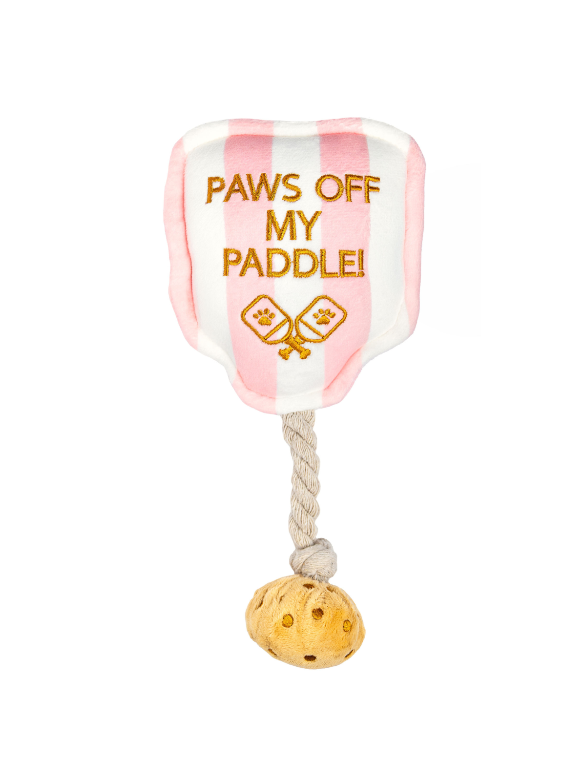 Paws Off My Paddle Pickleball Dog Toy