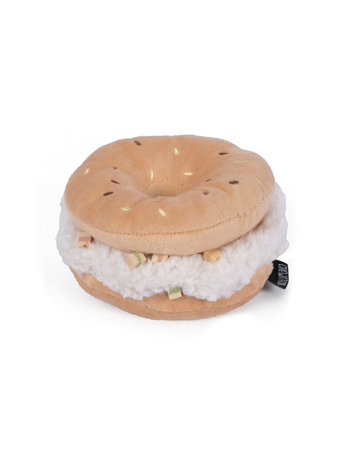 Bagel Plush Dog Toy