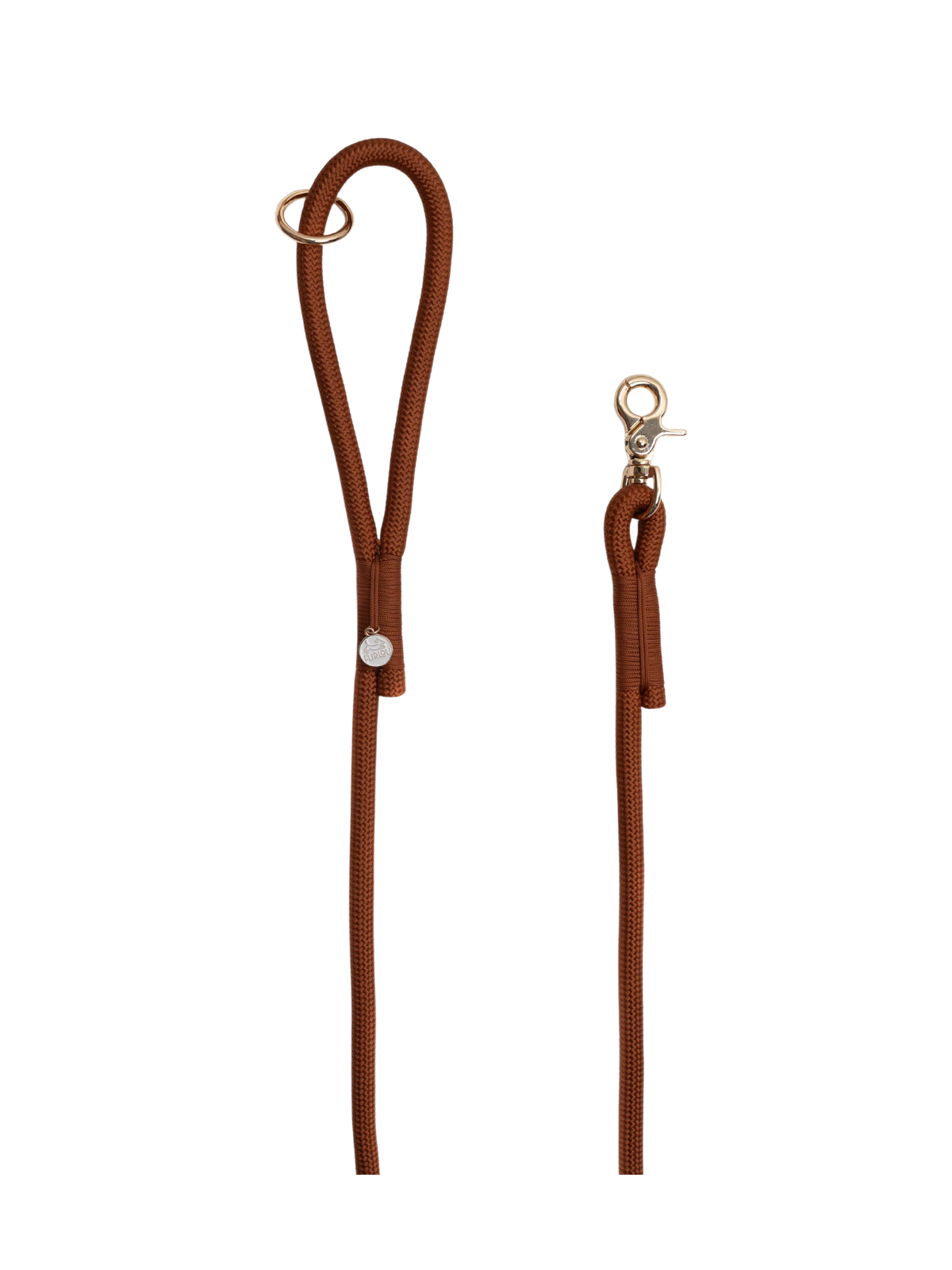 Braided Rope Leash - Clay