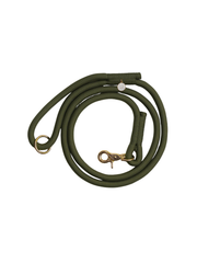 Braided Rope Leash – Khaki