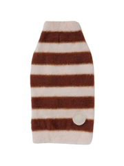 Striped Fuzzy Dog Jumper