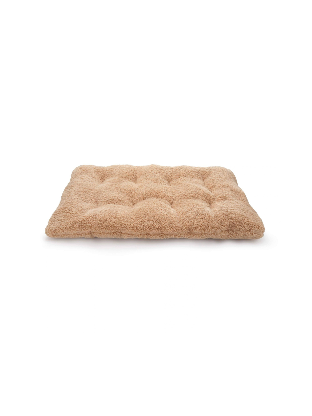 Latte Recycled Sherpa Dog Travel Mat