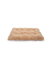 Latte Recycled Sherpa Dog Travel Mat