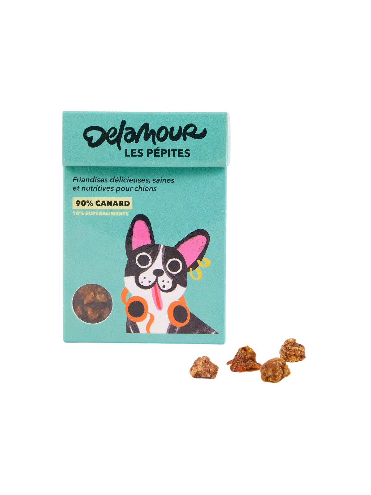 Les Pépites – Air-Dried Duck Snacks (75g)