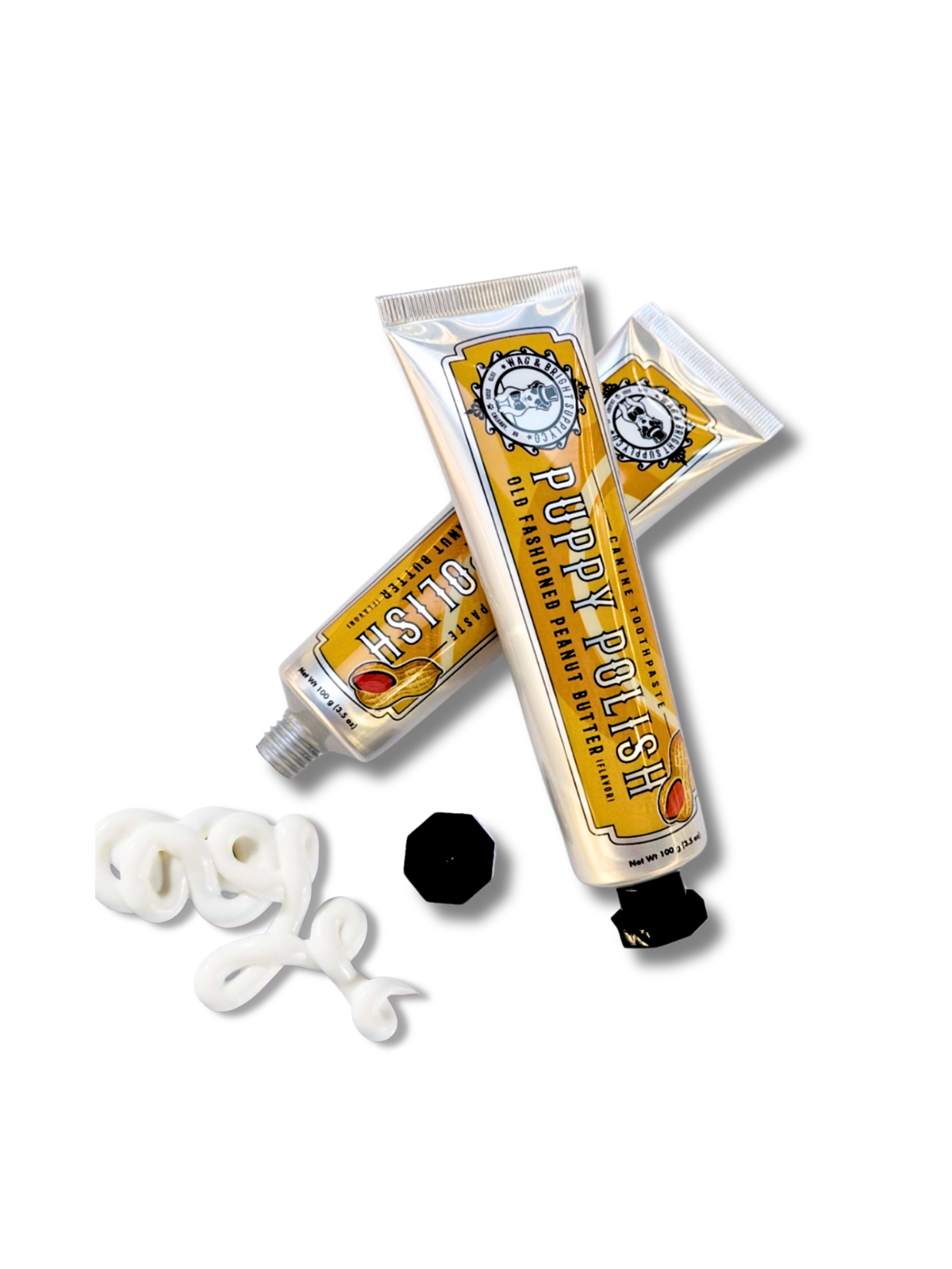 Puppy Polish Toothpaste – Old Fashioned Peanut Butter