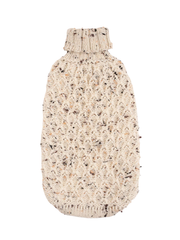 Speckled Ivory Alpaca Dog Sweater