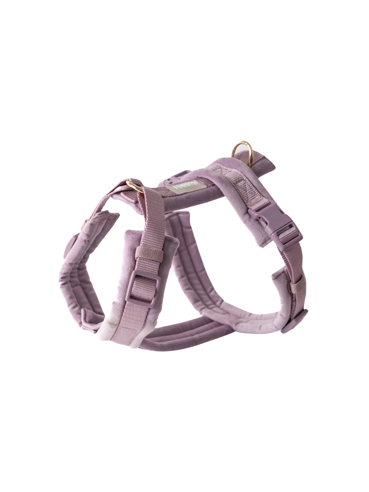 Velvet Dog Harness - Lilac