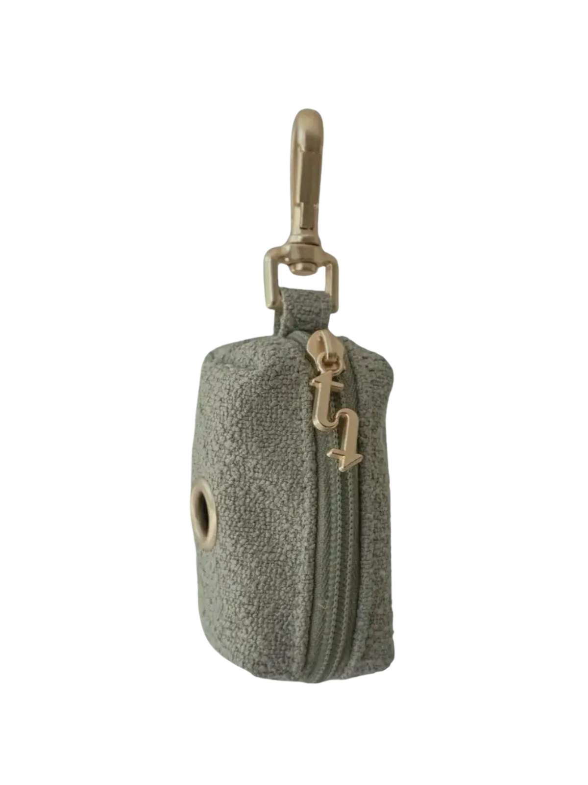 Bouclé Poop Bag Holder – Matcha