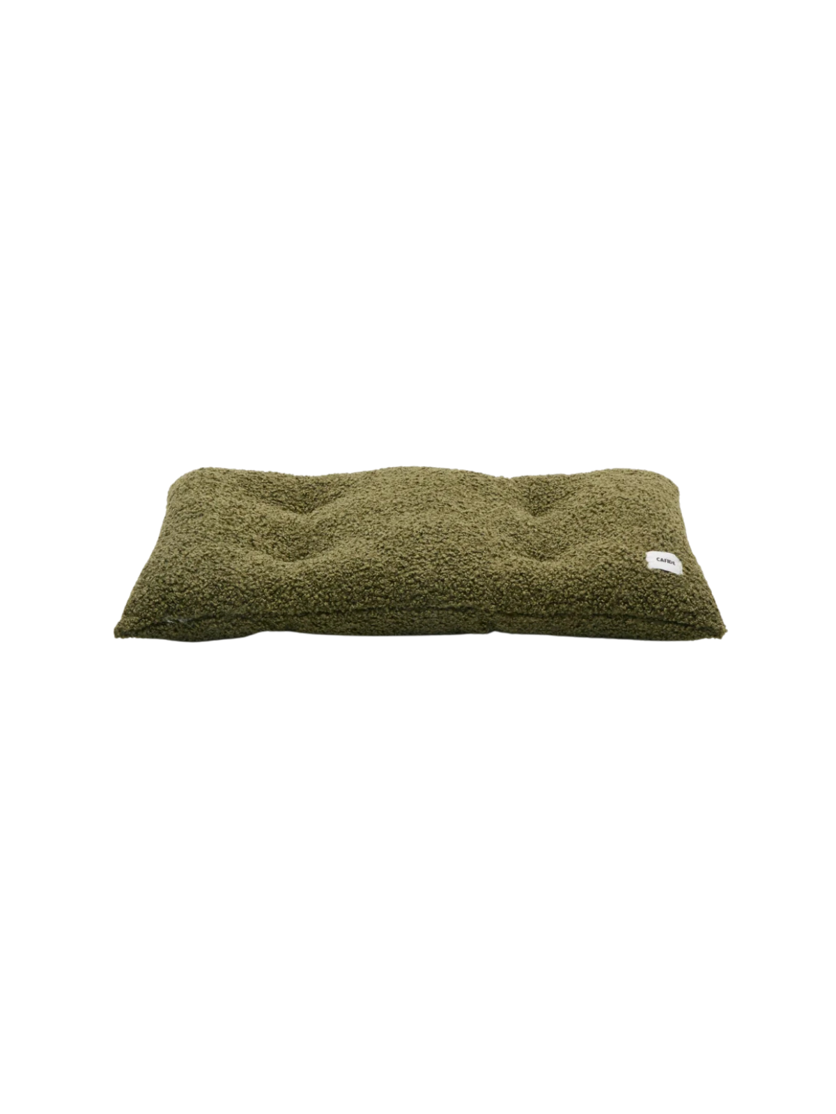 Bela Dog Bed Cushion - Green Fleece