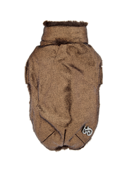 Zarina Winter Dog Coat – Brown