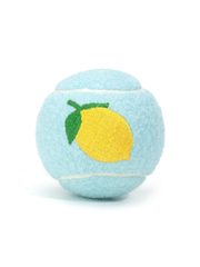 Embroidered Tennis Ball – Lemon