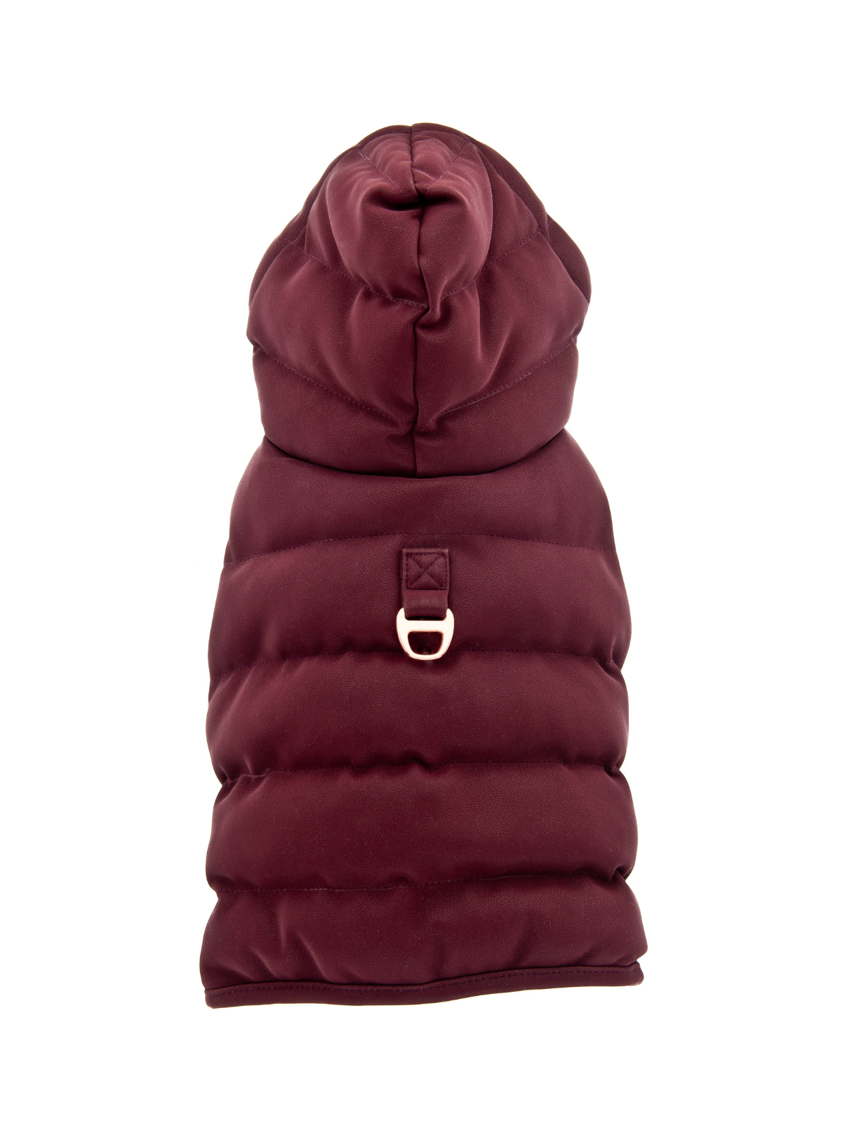 Ghiaccio Puffer Vest – Bordeaux