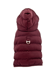 Ghiaccio Puffer Vest – Bordeaux