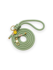 Matcha Single Leash – Silver Hardware